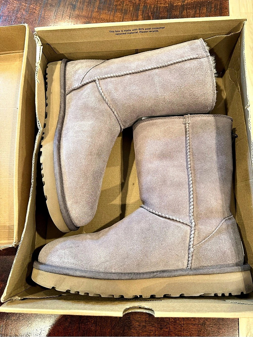 UGG Classic Short Zip Women's Brown US 9